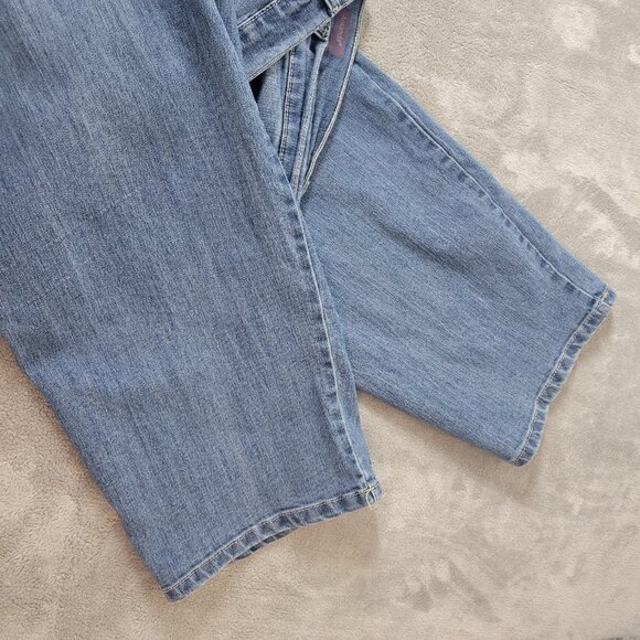 Glorai Vanderbilt Amanda Women Jeans 24W Plus Straight Leg Medium Blue SL52E - Picture 4 of 9